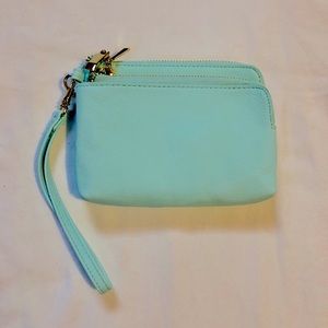 Teal Wristlet Wallet